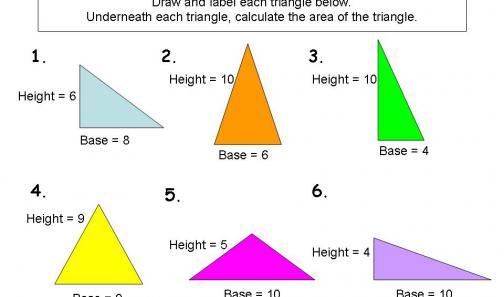 Как ищется площадь треугольника