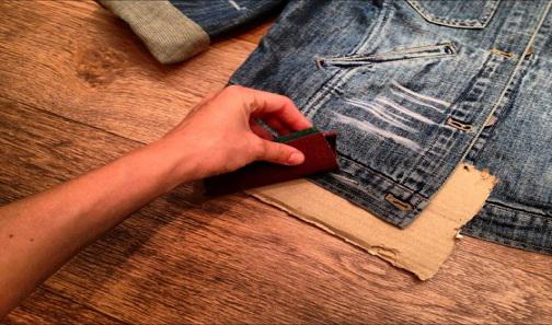 Как изрезать джинсы