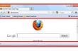 Как вернуть панель в Firefox 