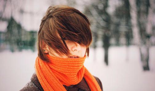 Как завязывать теплый шарф