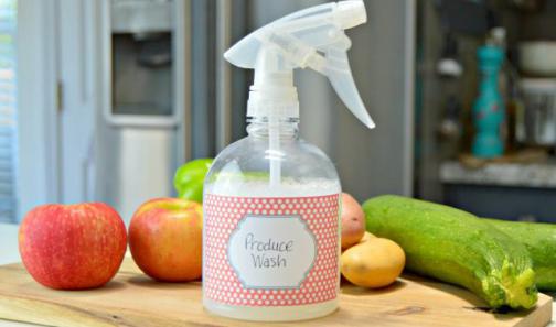 Как в домашних условиях приготовить средство для мытья фруктов и овощей