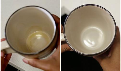 Как эффективно удалить с чашки пятна чая и кофе